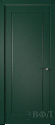 Межкомнатная дверь Гланта, глухая, зеленый