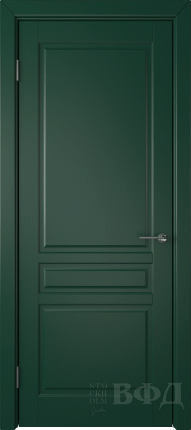 Межкомнатная дверь Стокгольм, глухая, зеленый