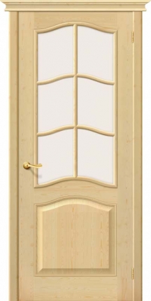 Межкомнатная дверь М 7, остеклённая, остеклённая под окраску